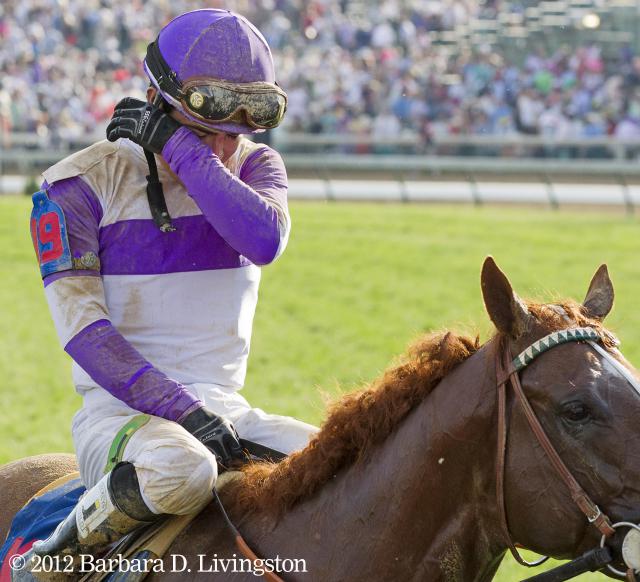 Mario Gutierrez after the Kentucky Derby